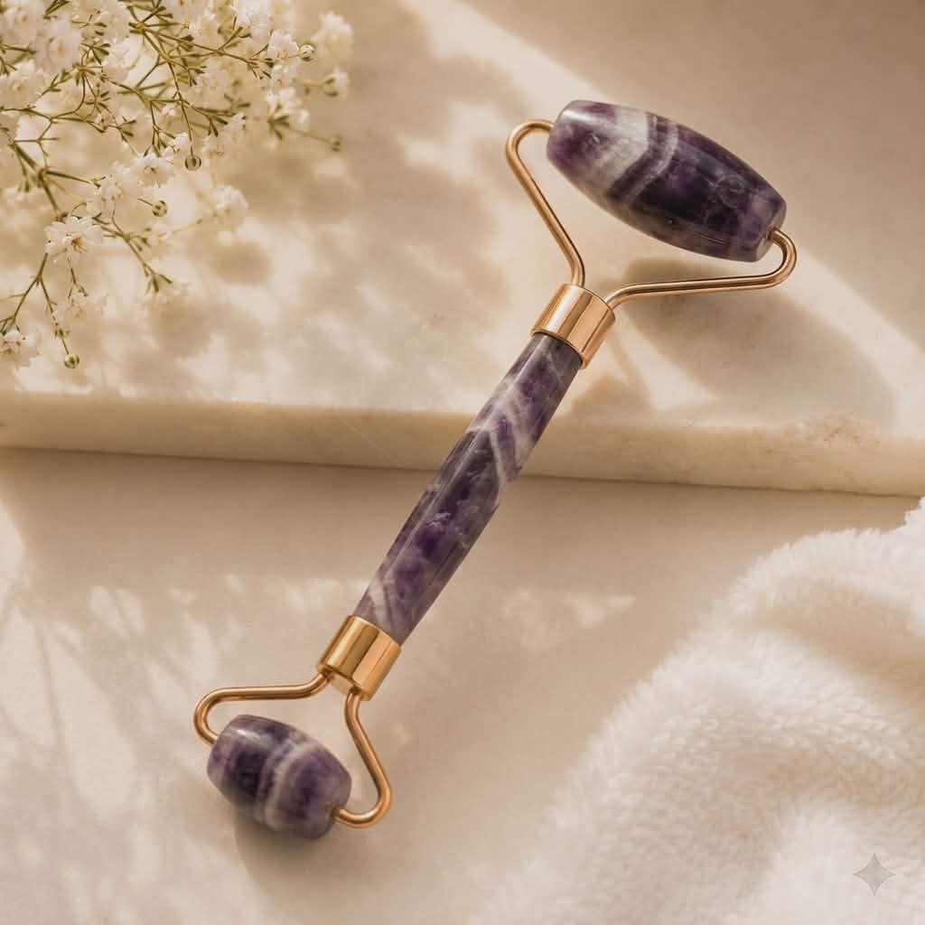 Gemstone Face Roller - Amethyst