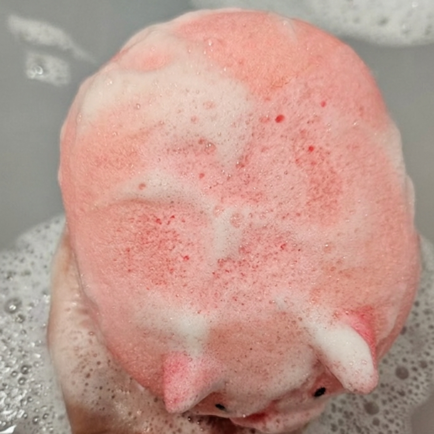 Piggy Puff Soap Sponge - Cute Sponge Soap with Creamy Lather | Handmade Bath Essential