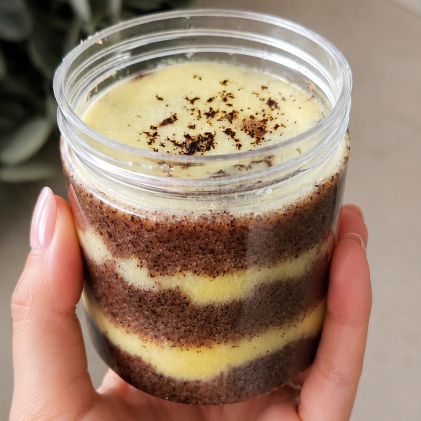 Caramel Latte Swirl Emulsified Body Scrub 200g | Coffee, Vanilla & Caramel | Aroma & Glow