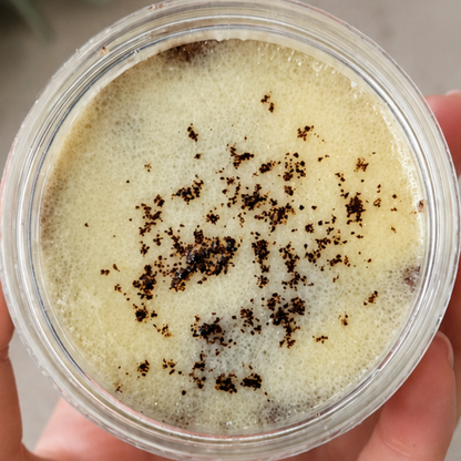 Caramel Latte Swirl Emulsified Body Scrub 200g | Coffee, Vanilla & Caramel | Aroma & Glow