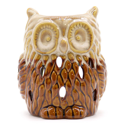 Classic Rustic Oil Burner - Owl (Assorted)