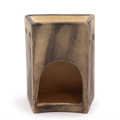 Hand Painted Bonsai Oil and Wax Burner - Slate