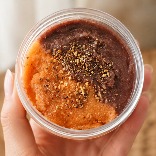 Chocolate Orange Truffle Body Scrub 200g | Emulsified Sugar Scrub