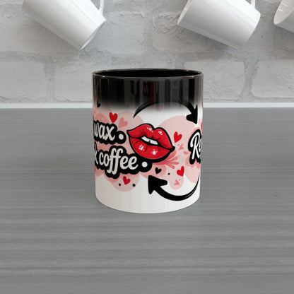 Melt. Drink Coffee. Repeat. – Magic Heat Reveal Mug