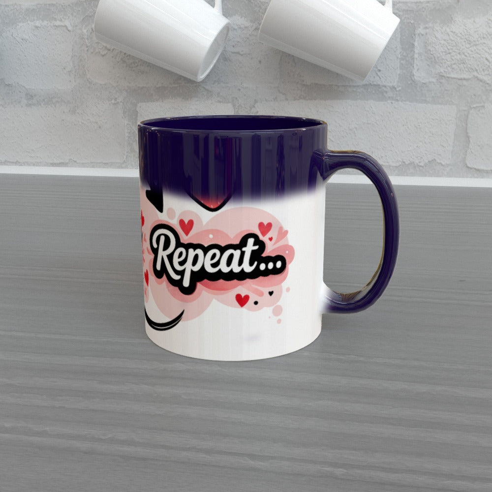 Melt. Drink Coffee. Repeat. – Magic Heat Reveal Mug