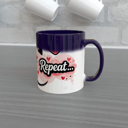 Melt. Drink Coffee. Repeat. – Magic Heat Reveal Mug